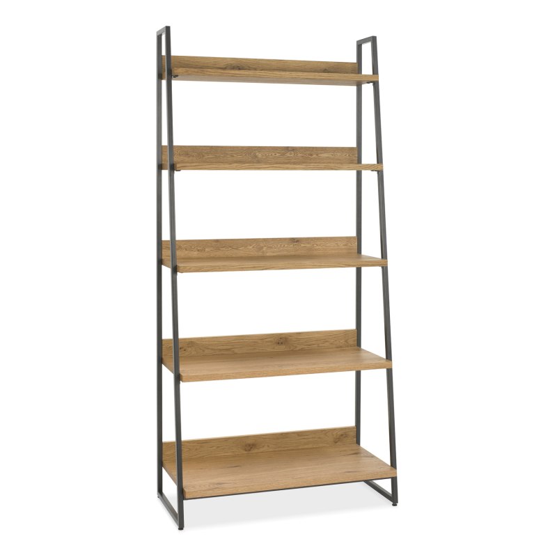 Ravi Rustic Oak Open Display Unit Ravi Rustic Oak Open Display Unit