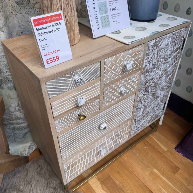 Showroom Clearance: Sandakan 90069 Sideboard Showroom Clearance: Sandakan 90069 Sideboard