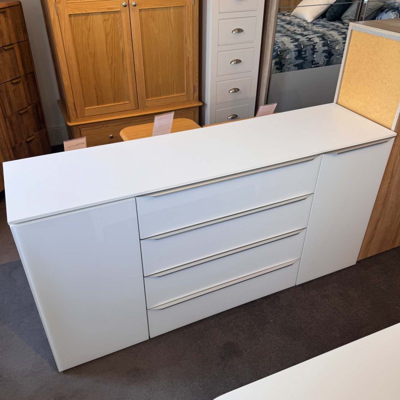 Showroom Clearance: Rauch Aldono-Deluxe A011H.6G78 2 Door 4 Drawer Chest Showroom Clearance: Rauch Aldono-Deluxe A011H.6G78 2 Door 4 Drawer Chest