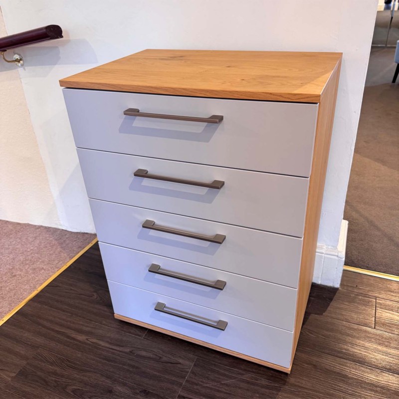 Showroom Clearance: Disselkamp CD Studioline 250065 5 Drawer Chest Showroom Clearance: Disselkamp CD Studioline 250065 5 Drawer Chest