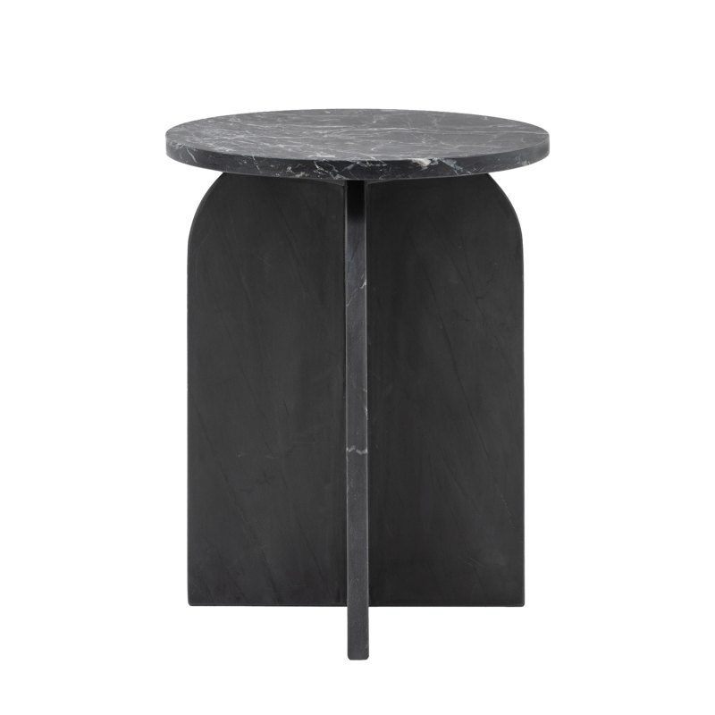 Eco Marble Side Table in Black Eco Marble Side Table in Black