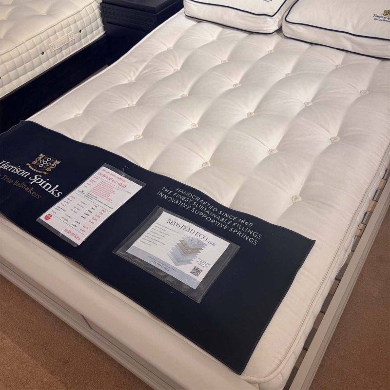 Showroom Clearance: Harrison Spinks 5ft Bedstead Eco 4500 Mattress Showroom Clearance: Harrison Spinks 5ft Bedstead Eco 4500 Mattress