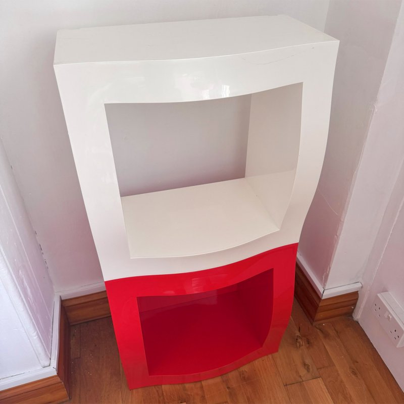 Showroom Clearance: Magis Boogie Woogie Red & White Unit Showroom Clearance: Magis Boogie Woogie Red & White Unit