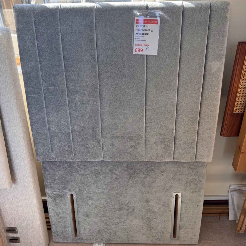 Showroom Clearance: Walcot 3ft Floor Standing Headboard Showroom Clearance: Walcot 3ft Floor Standing Headboard