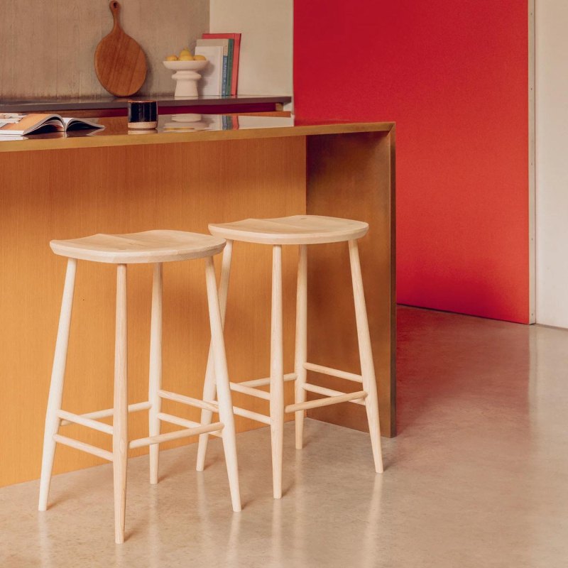 Modern Ercol Counter Stool Utility Stool – Design Public