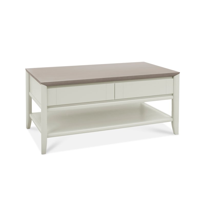 Ibsen Grey Coffee Table With Drawers Ibsen Grey Coffee Table With Drawers