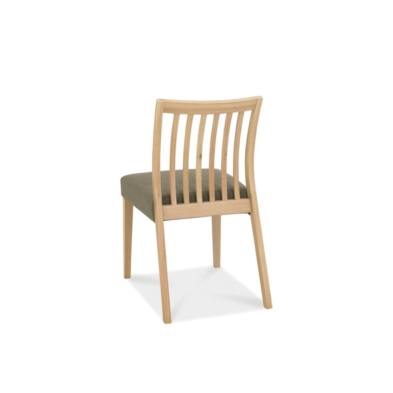 Ibsen Oak Low Slat Back Chair TR Hayes
