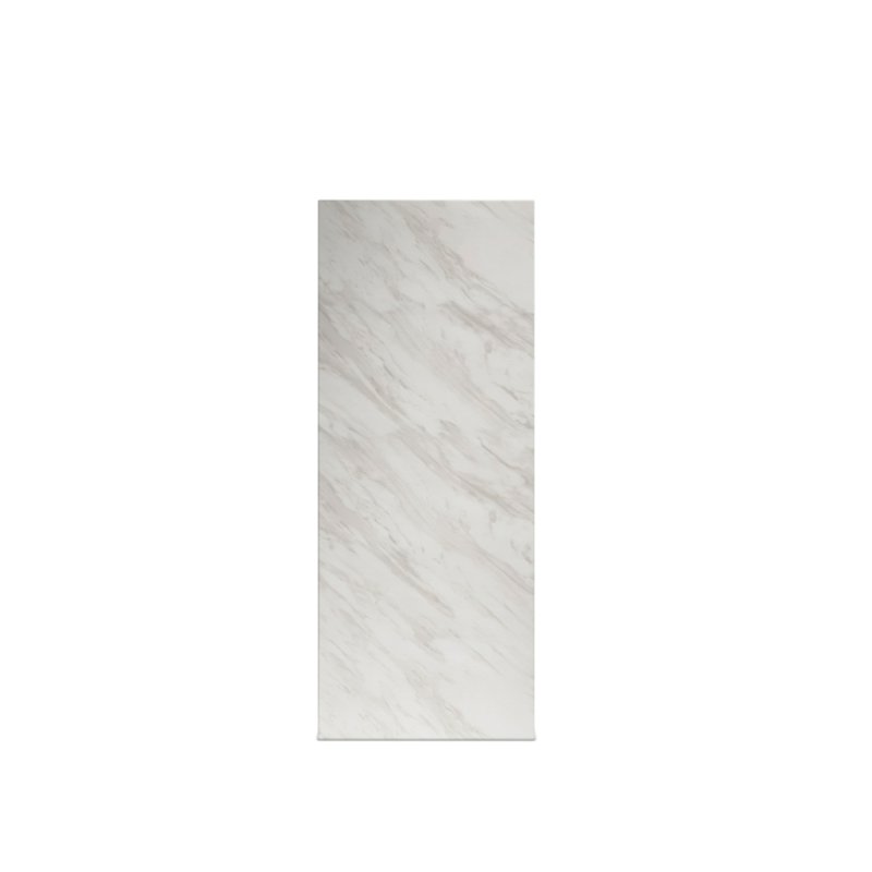 Marmo White Marble Large Pedestal Marmo White Marble Large Pedestal