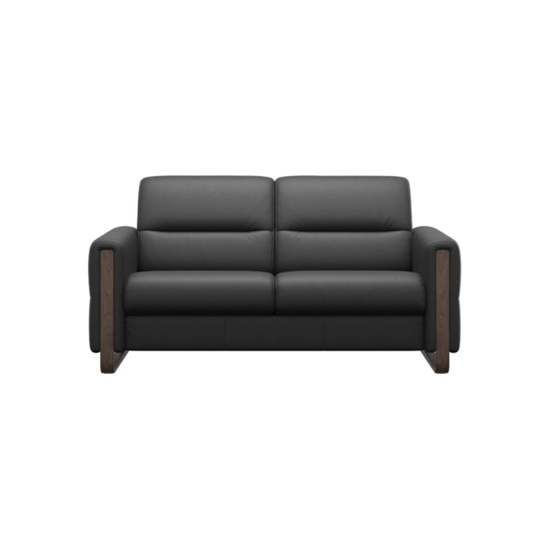 Stressless Fiona 2 Seater Sofa with Wood Arms Stressless Fiona 2 Seater Sofa with Wood Arms