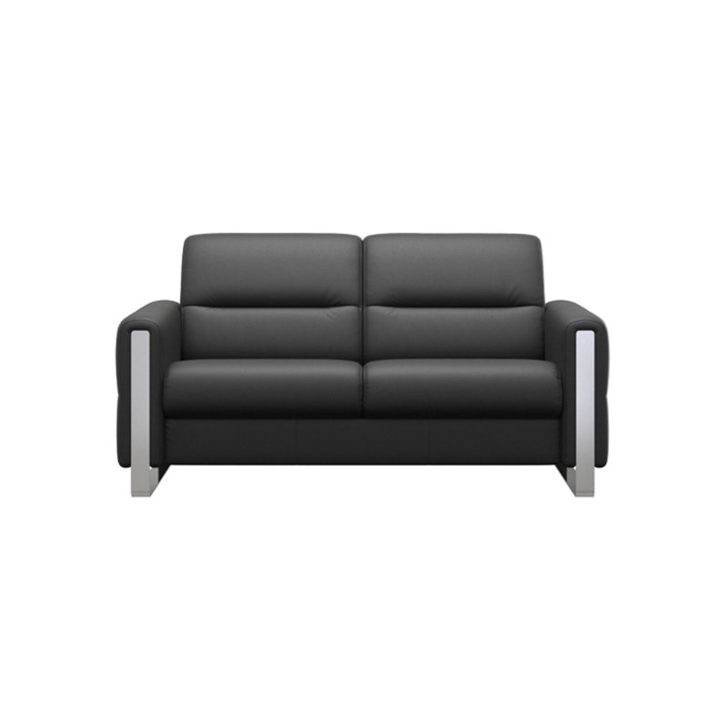 Stressless Fiona 2 Seater Sofa with Steel Arms Stressless Fiona 2 Seater Sofa with Steel Arms