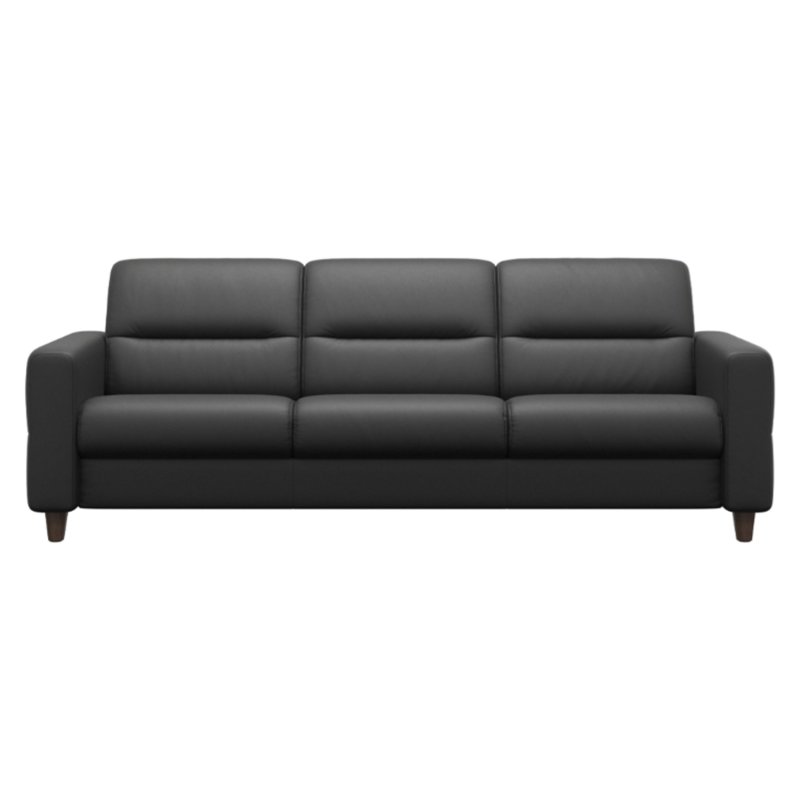 Stressless Fiona 3 Seater Sofa with Upholstered Arms Stressless Fiona 3 Seater Sofa with Upholstered Arms