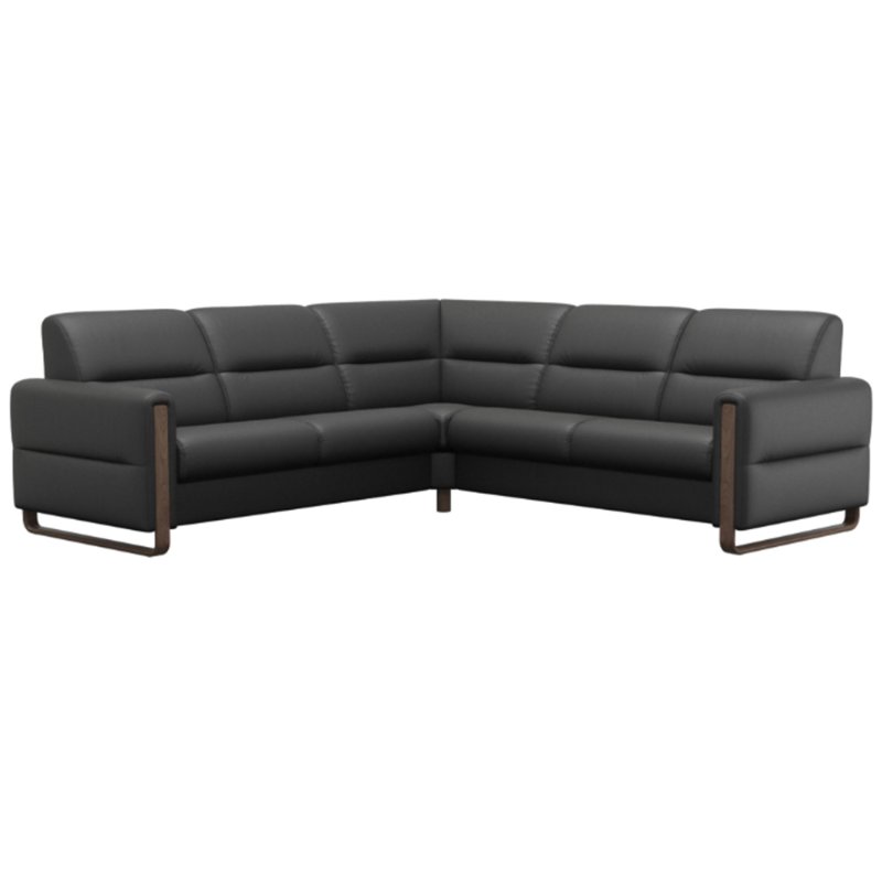 Stressless Fiona Corner Sofa with Wood Arms (C22) Stressless Fiona Corner Sofa with Wood Arms (C22)