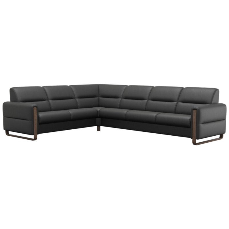 Stressless Fiona Corner Sofa with Wood Arms (C23) Stressless Fiona Corner Sofa with Wood Arms (C23)