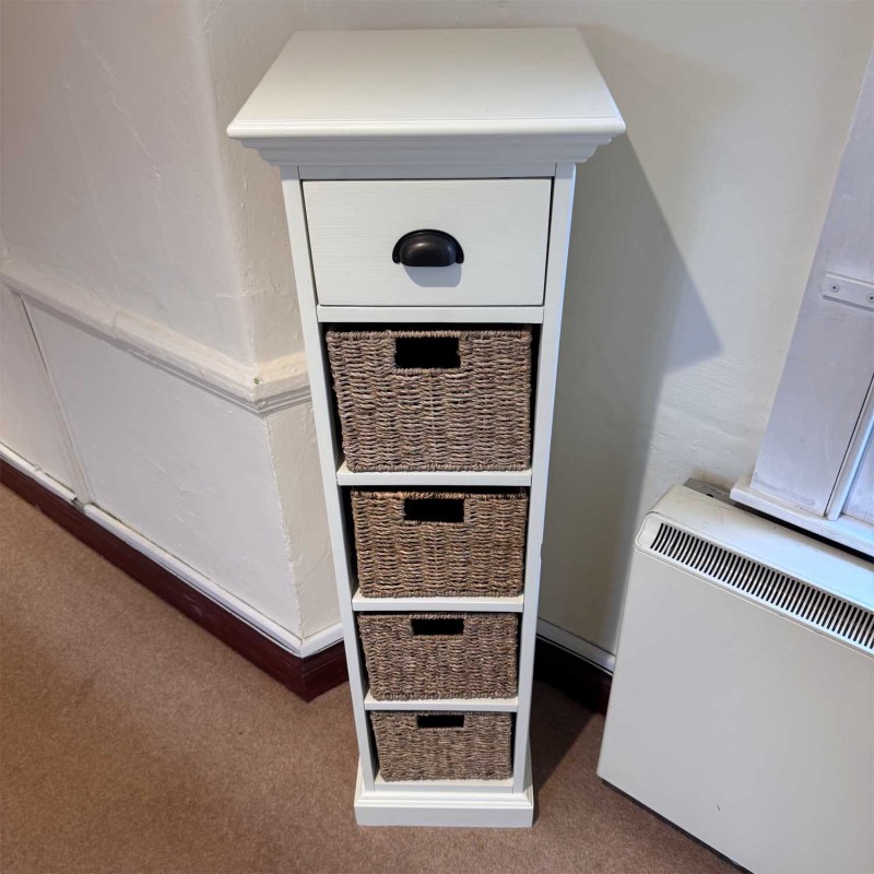 Showroom Clearance: Wellow 1 Drawer & 4 Basket Unit Showroom Clearance: Wellow 1 Drawer & 4 Basket Unit