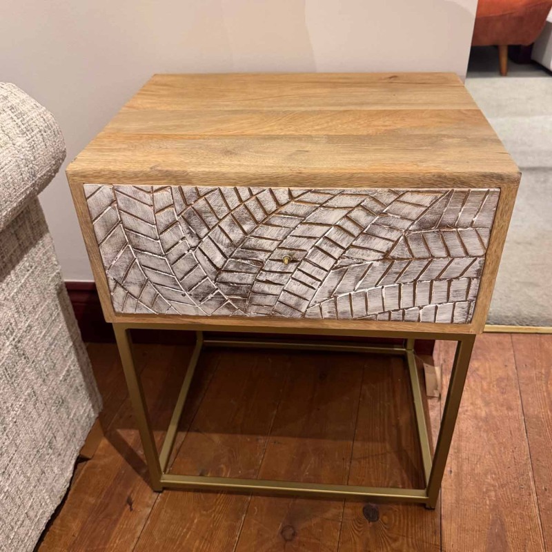 Showroom Clearance: Sandakan 90071 Bedside / Side Table Showroom Clearance: Sandakan 90071 Bedside / Side Table