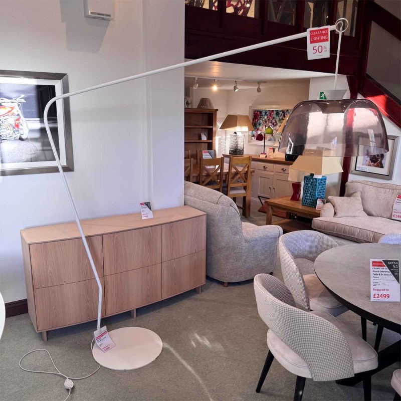 Showroom Clearance: Argege Tall Arch Lamp Showroom Clearance: Argege Tall Arch Lamp