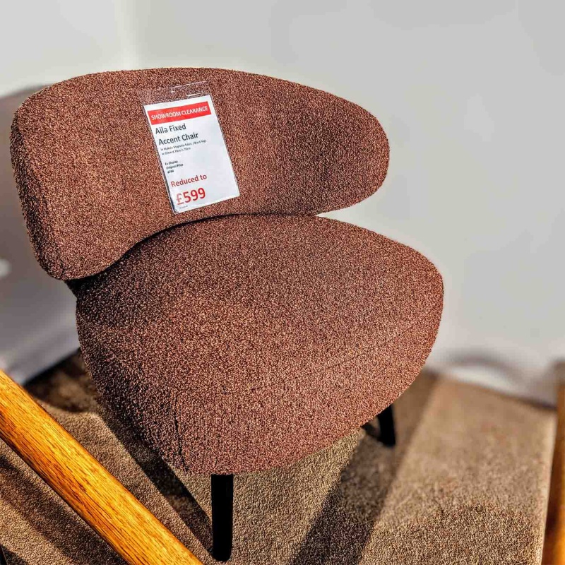 Showroom Clearance: Aila Fixed Accent Chair Showroom Clearance: Aila Fixed Accent Chair