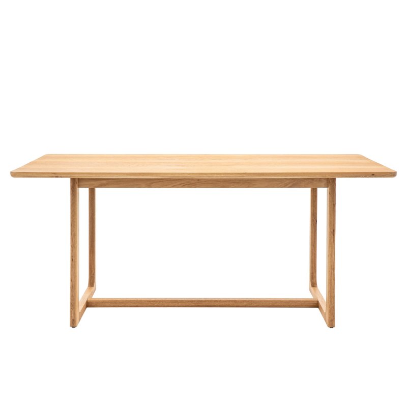 Cadoc Natural Oak Fixed Dining Table Cadoc Natural Oak Fixed Dining Table