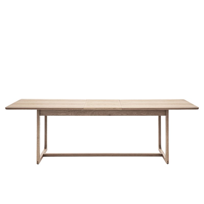 Cadoc Smoked Oak Extending Dining Table Cadoc Smoked Oak Extending Dining Table