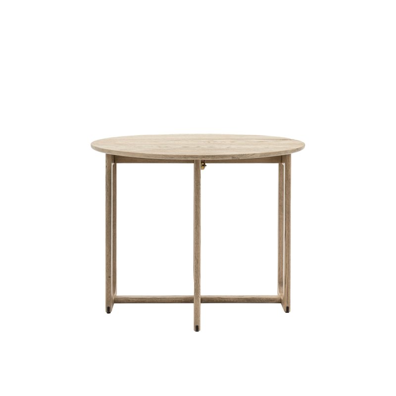 Cadoc Smoked Oak Folding Dining Table Cadoc Smoked Oak Folding Dining Table
