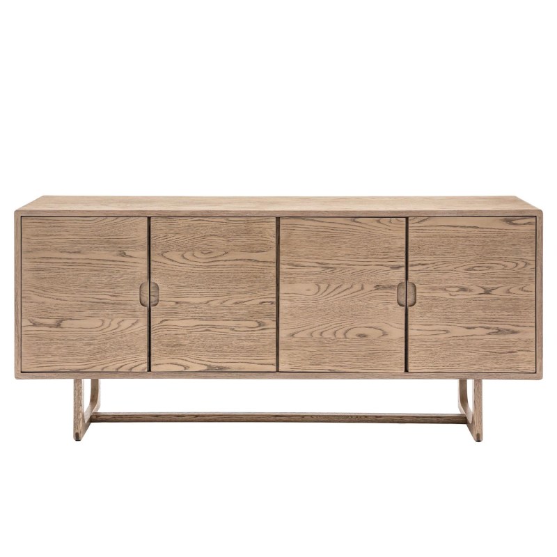Cadoc Smoked Oak 4 Door Sideboard Cadoc Smoked Oak 4 Door Sideboard