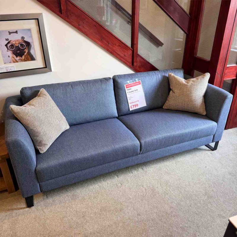 Showroom Clearance: Pablo 3 Seater Sofa Showroom Clearance: Pablo 3 Seater Sofa