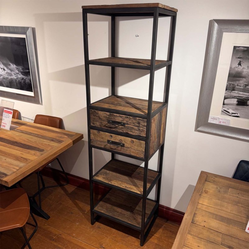 Showroom Clearance: SBA6085 Industrial Bookcase Unit Showroom Clearance: SBA6085 Industrial Bookcase Unit