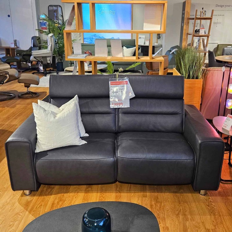 Showroom Clearance: Stressless Emily 2 Seater Electric Recliner Sofa Showroom Clearance: Stressless Emily 2 Seater Electric Recliner Sofa