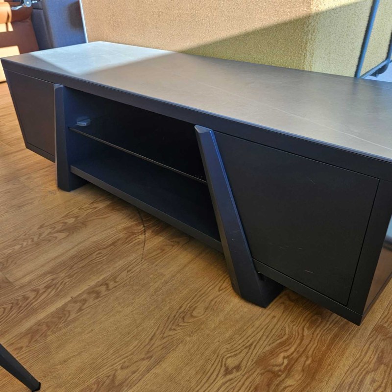 Showroom Clearance: Bruno TV Unit with Gloss Ceramic Top Showroom Clearance: Bruno TV Unit with Gloss Ceramic Top