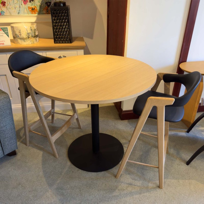 Showroom Clearance: PBJ Design Titan Bar Table & 2x Counter Stools Showroom Clearance: PBJ Design Titan Bar Table & 2x Counter Stools