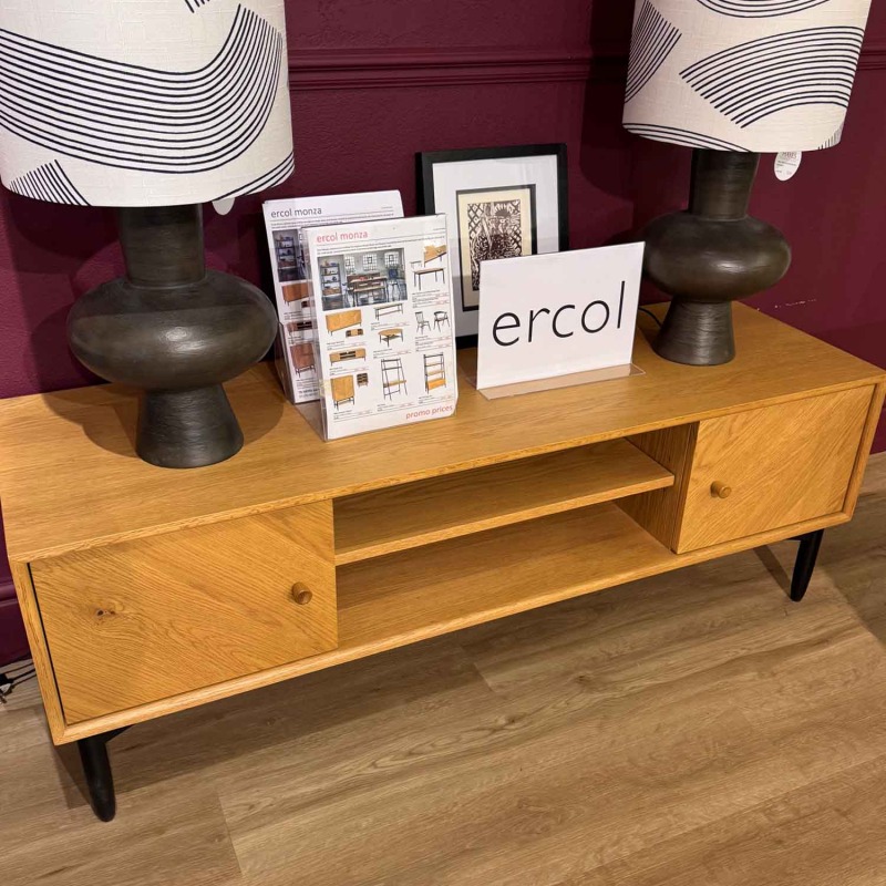 Showroom Clearance: Ercol Monza 4067 Media Unit Showroom Clearance: Ercol Monza 4067 Media Unit