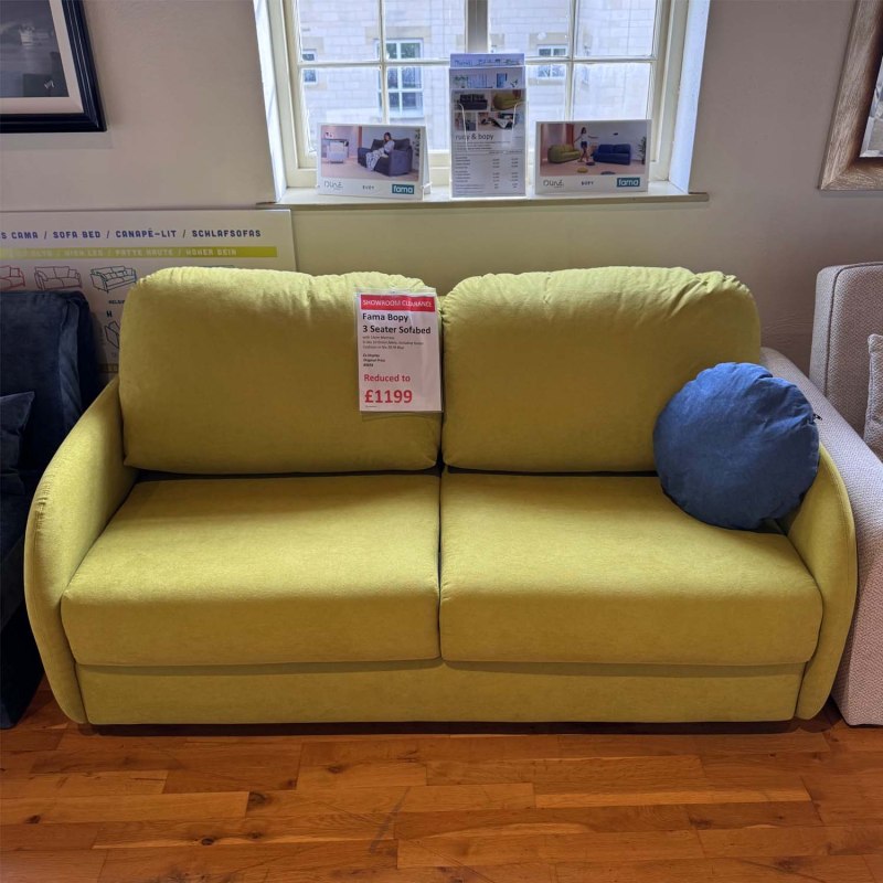 Showroom Clearance: Fama Bopy 3 Seater Sofabed Showroom Clearance: Fama Bopy 3 Seater Sofabed