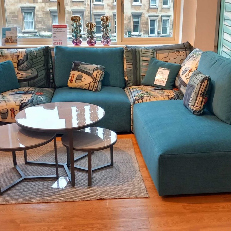 Showroom Clearance: Fama Teseo Premium Corner Sofa Showroom Clearance: Fama Teseo Premium Corner Sofa