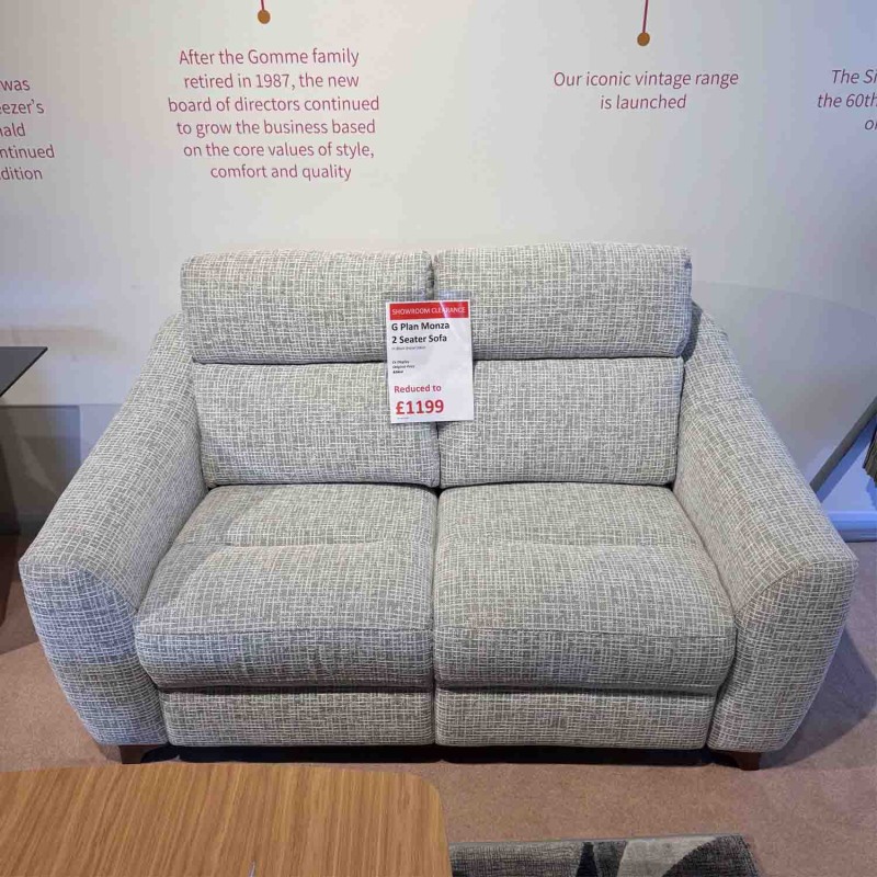 Showroom Clearance: G Plan Monza 2 Seater Sofa Showroom Clearance: G Plan Monza 2 Seater Sofa