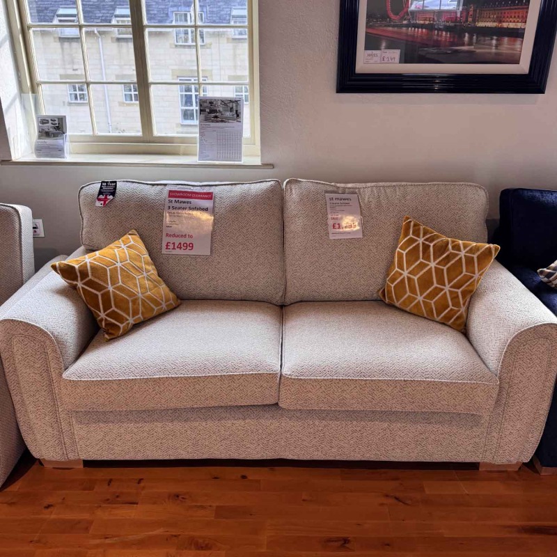Showroom Clearance: Mawes 3 Seater Sofabed Showroom Clearance: Mawes 3 Seater Sofabed