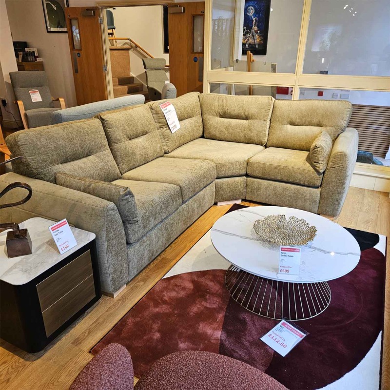 Showroom Clearance: Oberon Corner Sofa Showroom Clearance: Oberon Corner Sofa