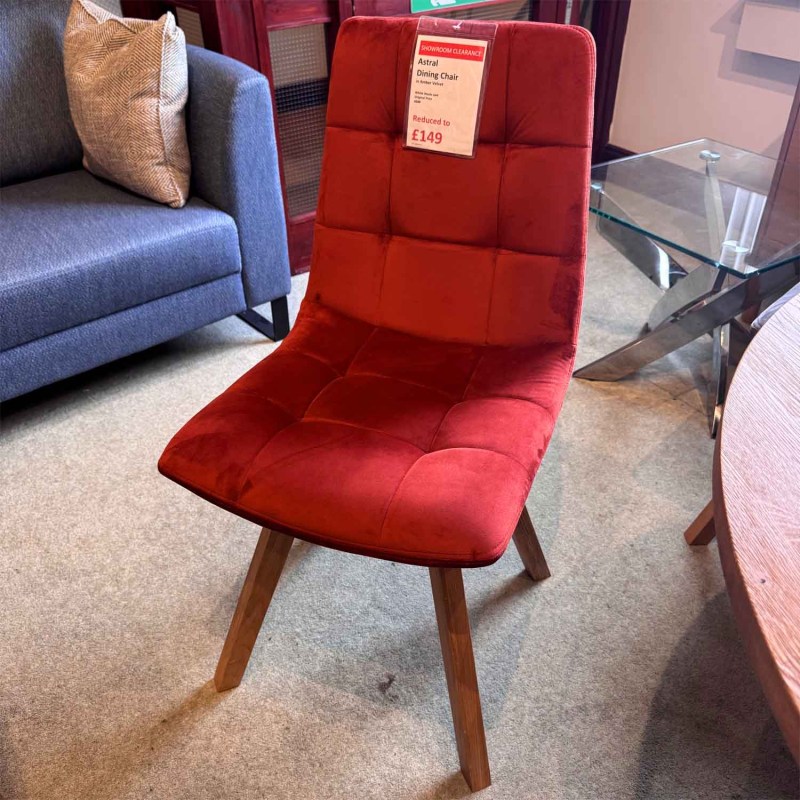 Showroom Clearance: Astral Dining Chair Showroom Clearance: Astral Dining Chair