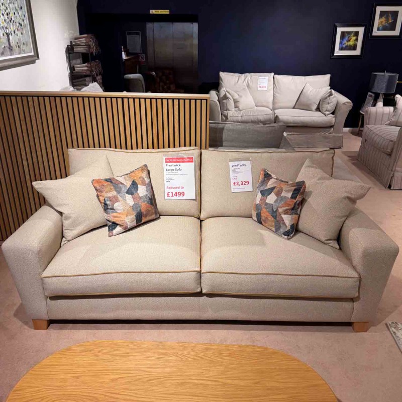 Showroom Clearance: Prestwick Large Sofa Showroom Clearance: Prestwick Large Sofa