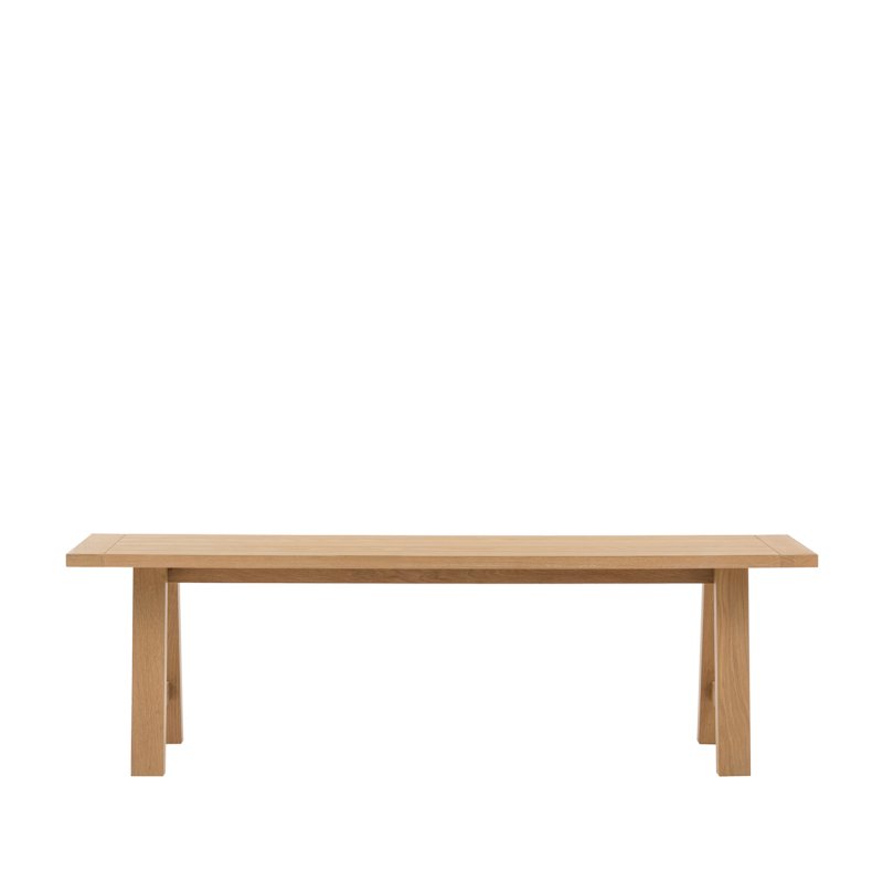 Ethan Oak Trestle Dining Bench Ethan Oak Trestle Dining Bench