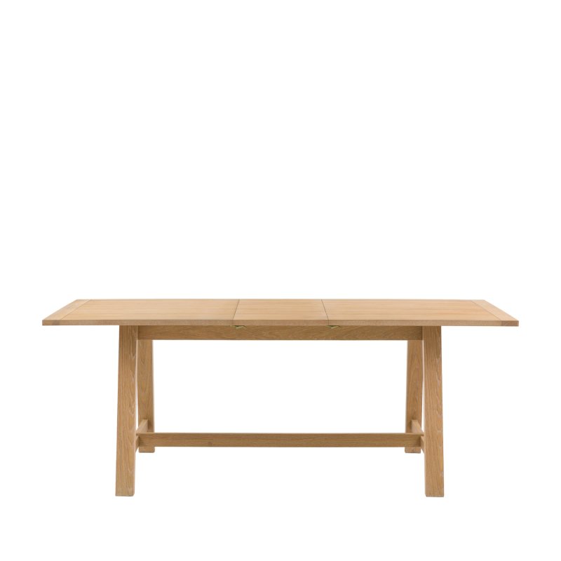 Ethan Oak Extending Trestle Dining Table Ethan Oak Extending Trestle Dining Table