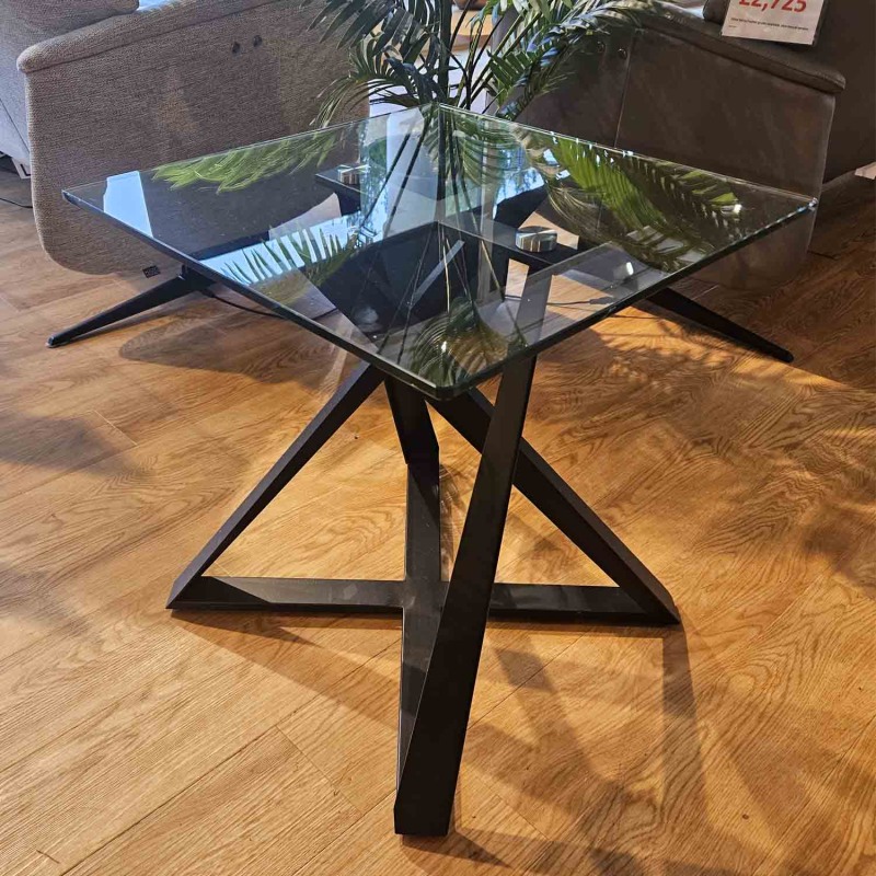 Showroom Clearance: Capella Black Side Table Showroom Clearance: Capella Black Side Table