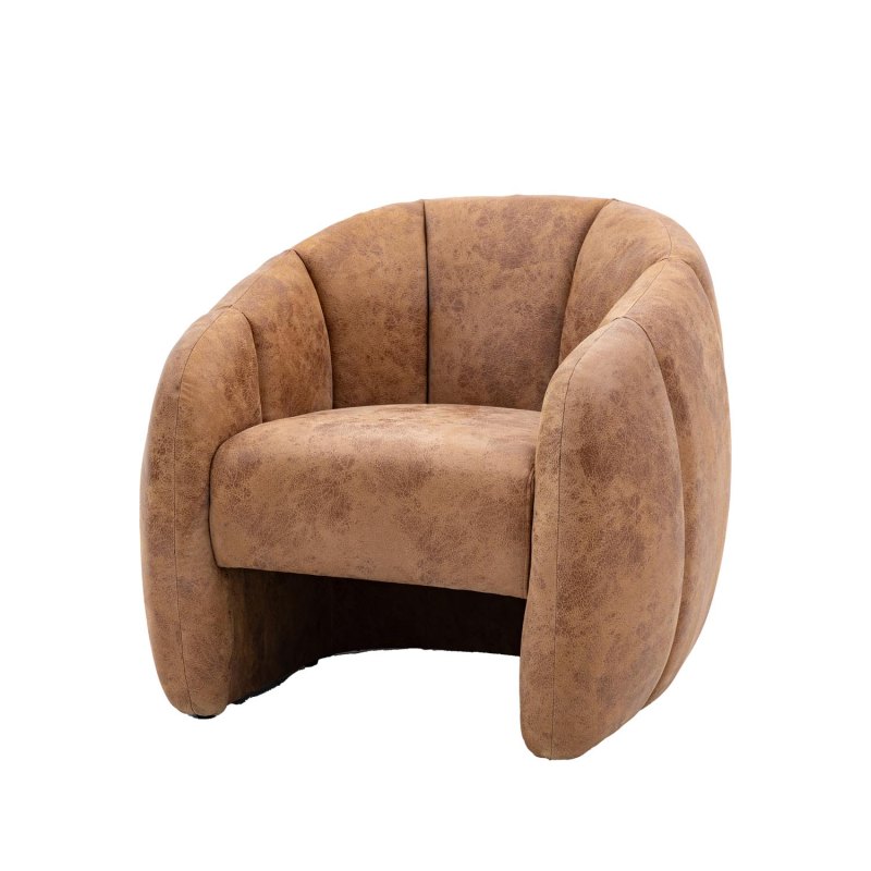 Bagnoli Leather Tub Chair Bagnoli Leather Tub Chair