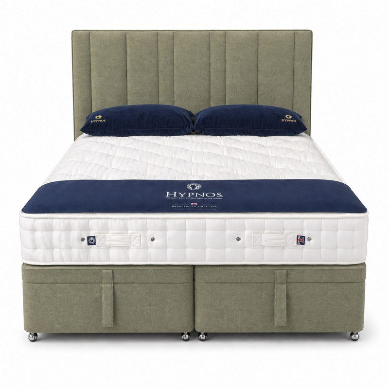 Showroom Clearance: Hypnos 6ft Orthocare Classic Superstorage Divan Set & Harriet EuroSlim Headboard Showroom Clearance: Hypnos 6ft Orthocare Classic Superstorage Divan Set & Harriet EuroSlim Headboard