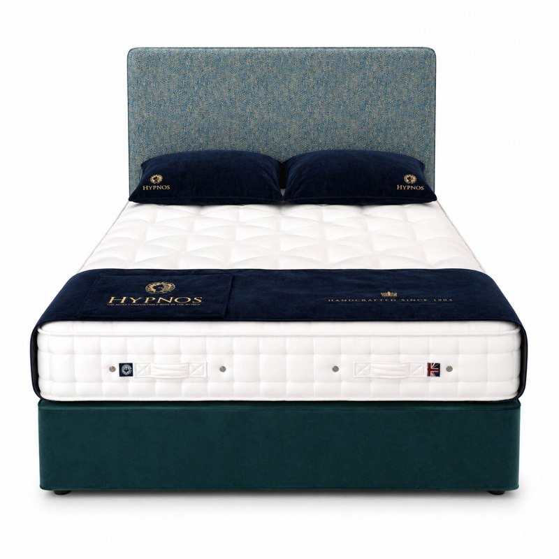 Showroom Clearance: Hypnos 5ft Clevedon Pocket Sprung Divan Set with Emily Euro Slim Headboard Showroom Clearance: Hypnos 5ft Clevedon Pocket Sprung Divan Set with Emily Euro Slim Headboard