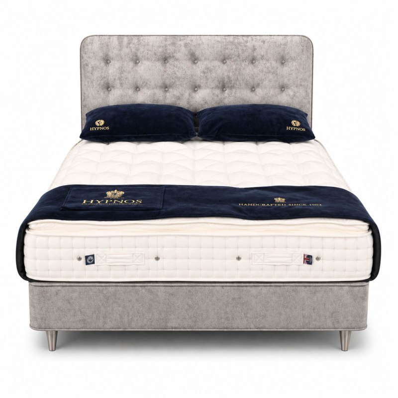 Showroom Clearance: Hypnos 5ft Pillow Top Saunderton Divan Set & Margaret Shallow Headboard Showroom Clearance: Hypnos 5ft Pillow Top Saunderton Divan Set & Margaret Shallow Headboard