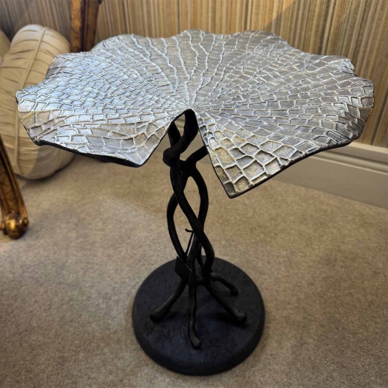 Showroom Clearance: Lily Pad Leaf Side Table Showroom Clearance: Lily Pad Leaf Side Table
