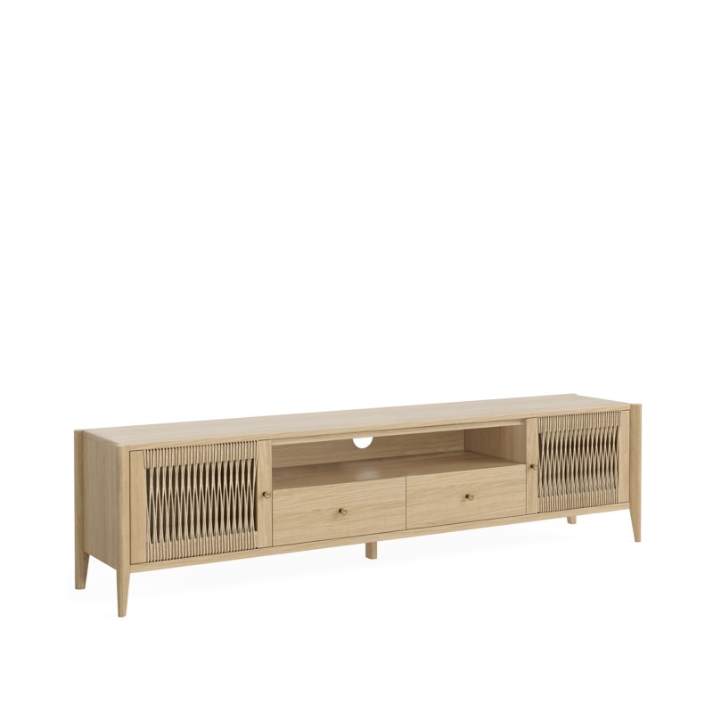 Rushworth Oak 200cm TV Unit Rushworth Oak 200cm TV Unit