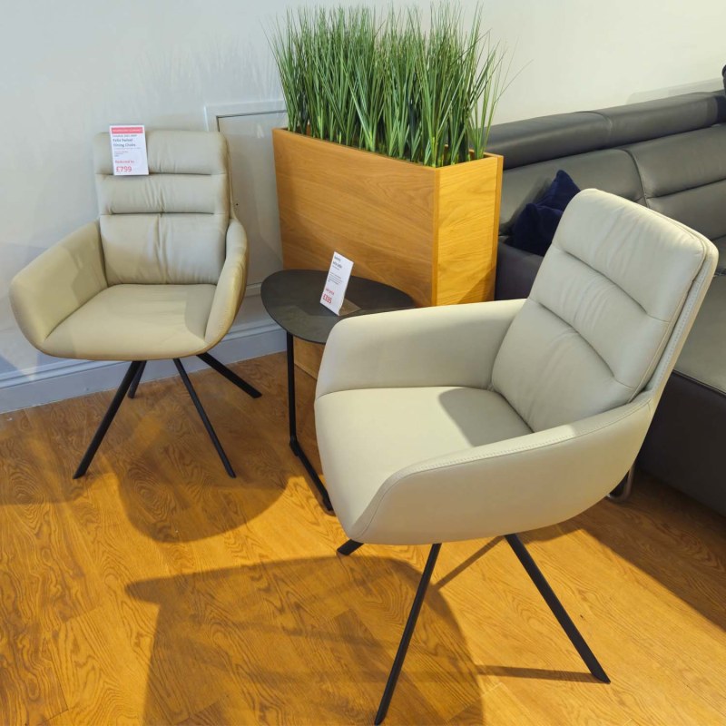 Showroom Clearance: Venjakob 2091.18MP Felia Swivel Dining Chairs Showroom Clearance: Venjakob 2091.18MP Felia Swivel Dining Chairs