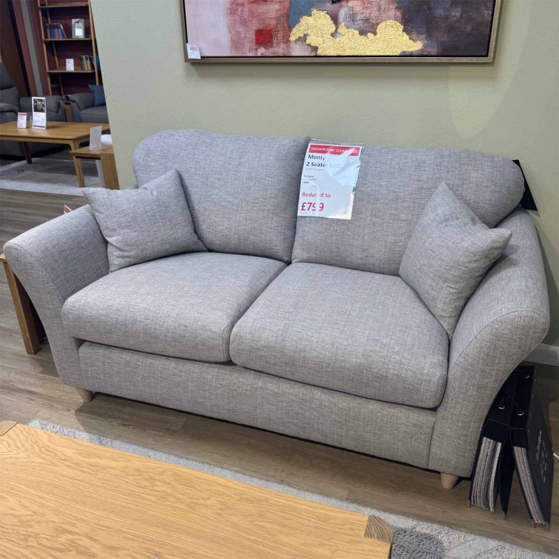 Showroom Clearance: Monty 2 Seater Sofa Showroom Clearance: Monty 2 Seater Sofa