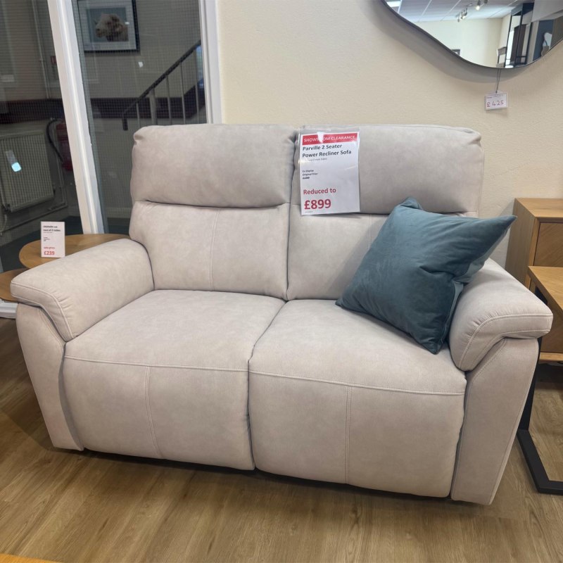 Showroom Clearance: Parville 2 Seater Power Recliner Sofa Showroom Clearance: Parville 2 Seater Power Recliner Sofa